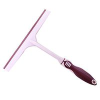 Ammzzoo111 Window Cleaning Squeegee Tool, Bathroom Window Squeegee Glass Scrapers Long Telescopic Cleaner Wiper Brush Random Color
