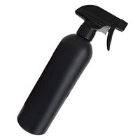 Koee 500ML Black Household Hydrating Fine Mist Plastic Spray Bottle