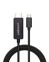 USB-C/Thunderbolt 3 to HDMI 4K/5K@ 60Hz, 6ft/2m Cable, DisplayPort 1.4, Supports up to 8K/60Hz Resolution with Stereo Audio