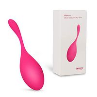 Kegel Balls Beginner for Tightening, Premium Silicone Ben Wa Single Balls with Training for Women, Doctor Recommended for Bladder Control & Pelvic Floor Exercises (Red)