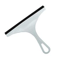 Window Scraper Long Handle Blade Multipurpose Multipurpose Utility Stainless Steel Heavy Duty Squeegee Rubber Wiper Cleaner Cleaner for Home Kitchen Auto Windshields (Blue)