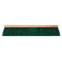Magnolia 5524-FXY 24" Green Polypropylene FlexSweep Garage Brush with Handle