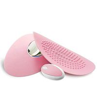 LXHSY Invisible Electric Breast Massager Heated Quiet Operation Wireless Silicone Chest Breast Lifting Augmentation Massage 3 Modes 10 Frequency