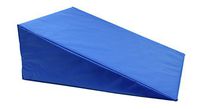 CanDo 31-2005S Positioning Wedge, Foam with Vinyl Cover, Soft, 24" x 28" x 10", Royal Blue