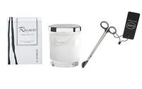 Rigaud Gardenia White Featuring a Gute Wick Cutter (2 Piece Bundle) (Small)