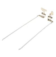 New LCD Screen Hinges Set Replacement for Toshiba Satellite C850 C850D C855 C855D L850 L850D L855 L855D S850 S855 S855D Series P/N: 6055B0022301 6055B0022302 6055B0022401 6055B0022402 (Left Right)