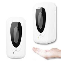 QiaoJia 1000ML Contactless Hand Cleaner Machin, Automatic Infrared Motion Wall-mounted Mist Spray Hand Cleaner Machine Rechargeable, Touchless