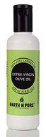 Earth N Pure Extra Virgin Olive Oil 100% Cold-Pressed, Pure, Natural, Unrefined, Therapeutic Grade Carrier Oil-Perfect For Cooking, Baking, Hair And Skin Moisturizing (200 ML/6.8 fl.oz)