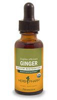Herb Pharm Certified Organic Ginger Liquid Extract for Digestive Support - 1 Ounce