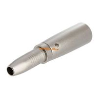 Cmple - 3P XLR PLug to 6.35mm Mono Jack Adapter