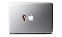 Retro 8-Bit Shadow (Pointing) Decal from Sonic the Hedgehog for MacBook, iPad Mini, iPhone 5S, Samsung Galaxy S3 S4, Nexus, HTC One, Nokia Lumia, Blackberry