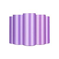 150pcs Thicken Disposable Garbage Trash Cans Wastebaskets Waste Bags Rubbish Disposable Plastic Bags,Purple