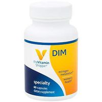 The Vitamin Shoppe DIM 100MG with Bioperine Black Pepper Extract, Supports Estrogen Metabolism for Women's Health (60 Capsules)
