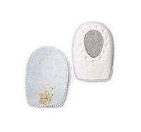 Pedag | Point Heel Spur Latex Cushion | White Leather | Mens and Women's (Medium (Women's))