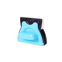 Glass Cleaning Equipment, Double-sided Glass Cleaning Equipment, 3~8 Mm Thickness Design, Easy To Use Atmosphere (blue) (Color : Blue)