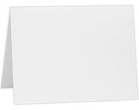 A2 Folded Notecards (4 1/4 x 5 1/2) - 70lb. Bright White (1000 Qty.)