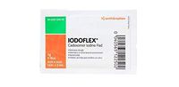 Iodoflex Pad Impregnated Dressing 1-1/2 X 2-3/8 Inch Gauze Cadexomer Iodine Sterile, 6602133005 - One Single Dressing