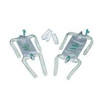 Dispoz-a-Bag Leg Bag with 4" Drainage Tubing and 18" Extension Tubing, 32 oz. - 1 Each / Each