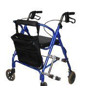 FWF Oxygen Holder for A Walker Holds 1 (D OR E Style) Cylinder Diameter Made in USA