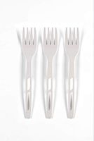Bonnie Bio 50 white corn PLA certified compostable forks