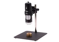 Aven 26700-209 Mighty Scope Digital Handheld Microscope, 10x-200x Magnification, Upper White-LED Illumination, With Stand, Includes 5MP Camera