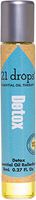 21 drops 8mL Detox Essential Oil Roll On Aromatherapy - Natural, Certified Organic, Pure Therapeutic Quality 1st Press Blend for Cleansing Aroma Therapy