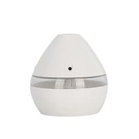Lurryly Air Aroma Essential Oil Diffuser LED Ultrasonic Aroma Aromatherapy Humidifier (White)