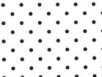 Black & Gold Polka Dots White Art DIY Crafts Tissue Paper for Gift Wrapping 20"X30" 5 Sheets