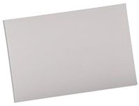 Rolyan Splinting Material Sheet, Ezeform Sample Size, White, 8" x 24", 1/8" Solid, Single Sheet