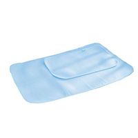 Healifty Infant Bed pad 2pcs Bamboo Fiber Baby Changing Pad Waterproof Diaper Changing Mat for Travel Stroller 45x30cm and 70x50cm(Blue)