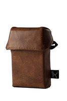 Cigarette case smokeshirt div. Designs for cigarette pack King size smoke shirt (Cognac)