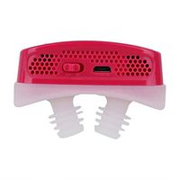 Electronic Upgrade Anti-snoring Equipment, Nostril Ventilation Snoring Assist, PM2.5 Filter, Mini Sleep Aid, Easy to Clean (Color : Red)