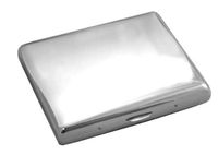 Visol Products Mirror Polished Stainless Steel Cigarette Case