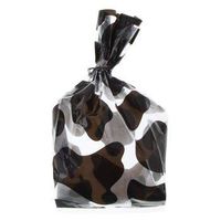 Black and White Cow Print Treat Bags Cello Party Supplies 20 Bags