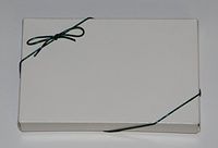 10" Green Stretch Loops 50ct for Candy Boxes 1/2 lb. Boxes