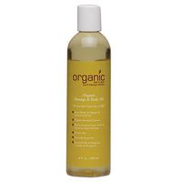 OB&B Natural Massage Oil, 8 Ounce