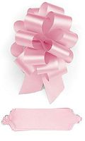 Pink Pull Bows - 5 1/2"W x 20 Loops - Pack of 50