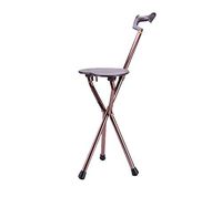 Walking Stick Chair Deluxe Folding 2-in-1 Folding Seat Cane Lightweight Drive Medical
