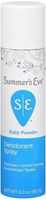 SUMMER'S EVE Feminine Deodorant Spray-Baby Powder-2 oz (Quantity of 5)