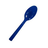 Party Essentials N24509BL Medium-Weight Hard Plastic Plastic Spoons, Royal Blue (1,200 Count)