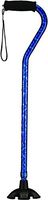 NOVA Medical Products Sugarcane with Offset Handle, Blue Rain, 2 Pound