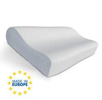 Memory Foam Pillow for Sleeping - Orthopedic Neck Support Pillows for Sleeping, Cervical Pillow for Back and Side Sleeper with Washable Pillow Cover