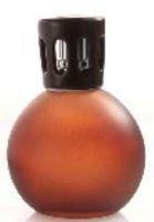 Millefiori Brown Small Frosted Glass Sphere Lampair Fragrance Lamp Milano
