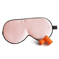 100% Luxury Silk Sleep Mask, Topllen Soft Sleeping Eye Cover Full Night Blackout Blindfold with Adjustable Elastic Strap for Travel Naps Meditation