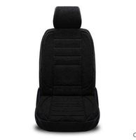 GAOFEI 12-Volt Heated Seat Cushion with 3-Way Temperature Controller, Single seat Mystery Black