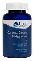 Trace Minerals Complete Cal/Mag 1:1, Tablets, 120-Count