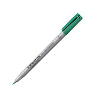 Staedtler 311-5 Lumocolor Universal Non Permanent Superfine Pens - Green, Pack of 10