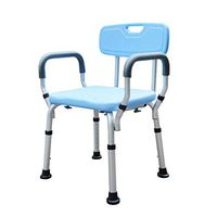 BJLWT Old Man Bathing Chair Shower Stool Height Adjustable Pregnant Women Bathroom Aluminum Non-Slip Stool