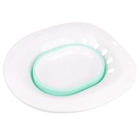 Garosa Sitz Bath Washing Hip Basin Folding Portable Bidet Fits on Toilet Perineal Soaking for Hemorrhoidal Maternity Pregnant Women(Blue)