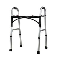 HYXQY-ZY Aluminum Rollator Walker with Seat | Folding Rolling Walker with Wheels - Walking Frame for Senior Adult - Mobility Aid Lightweight, Height Adjustable, Compact (Color : B)